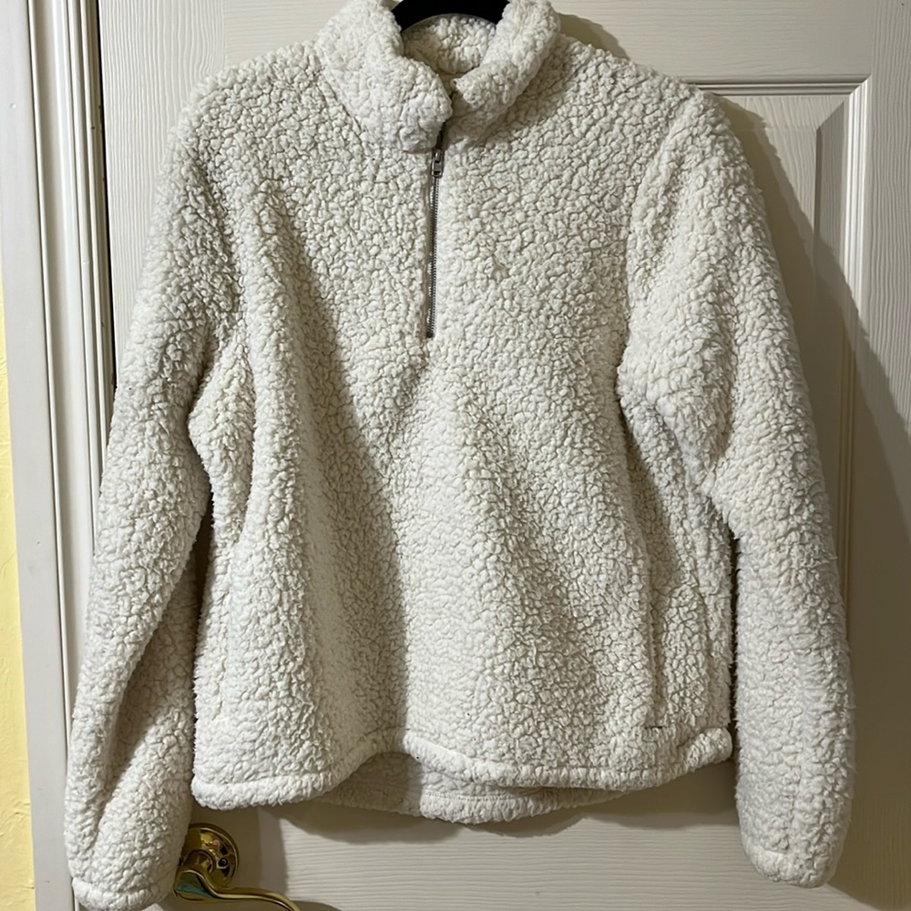 Womens Sherpa zip up